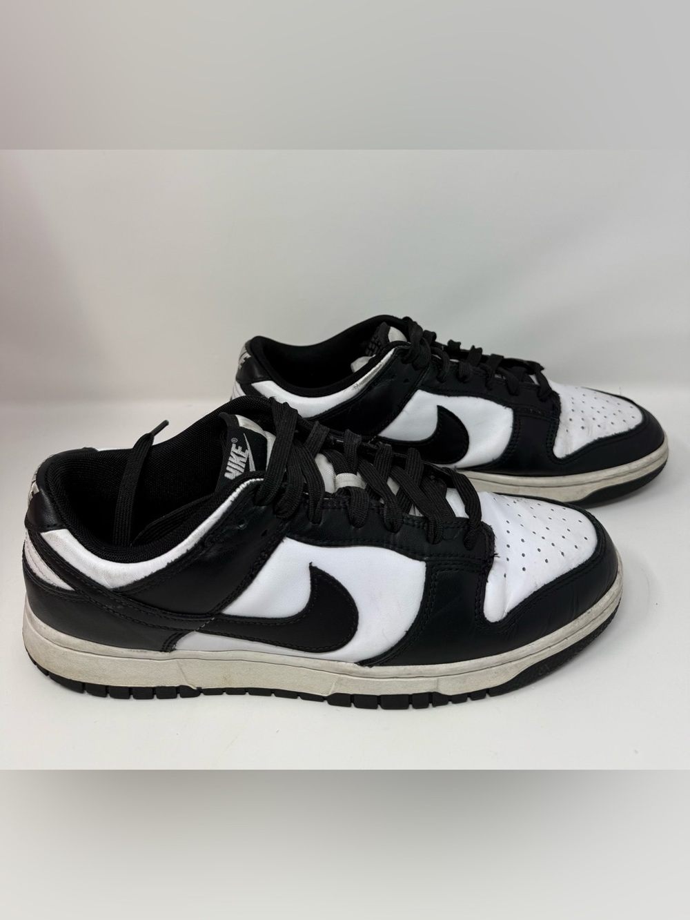 Nike Dunk Low Top Men Size 10 DD1391-100 Black White Panda Training Shoes